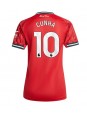 Billige Manchester United Matheus Cunha #10 Hjemmedrakt Dame 2025-26 Kortermet